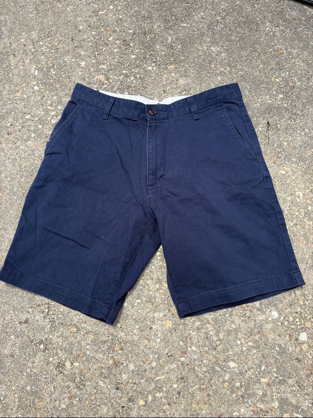 Dockers Navy Flat-Front Men's Shorts